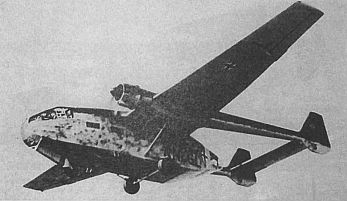 Транспортно-десантный самолет Люфтваффе Gotha Go244