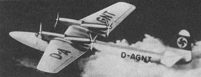 Транспортный гидросамолет Дорнье Dornier D 26
