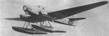 Поплавковая версия самолета Фокке-Вульф Fw 58