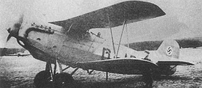 Легкий ночной бомбардировщик Хейнкель He-45C