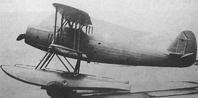 Поплавковая версия Хейнкель He-50AW