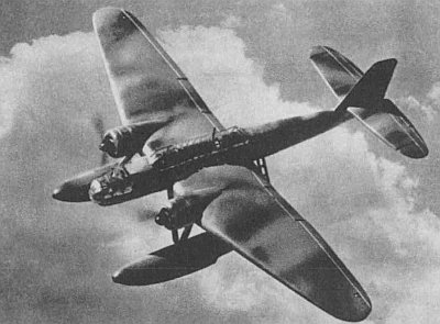 гидросамолет Хейнкель He 115K