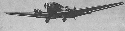 Бомбардировщик Юнкерс Ju 52