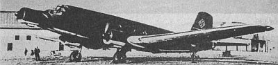 Транспортный самолет Люфтваффе Junkers Ju 352V1