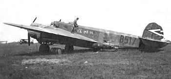 Венгерский бомбардировщик Второй мировой Капрони Ca-135